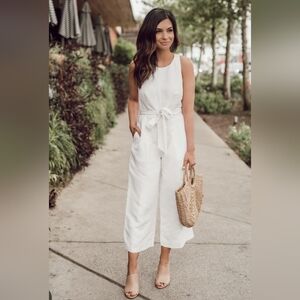 Linen Romper Jumpsuit